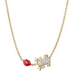 The Kiss Necklace