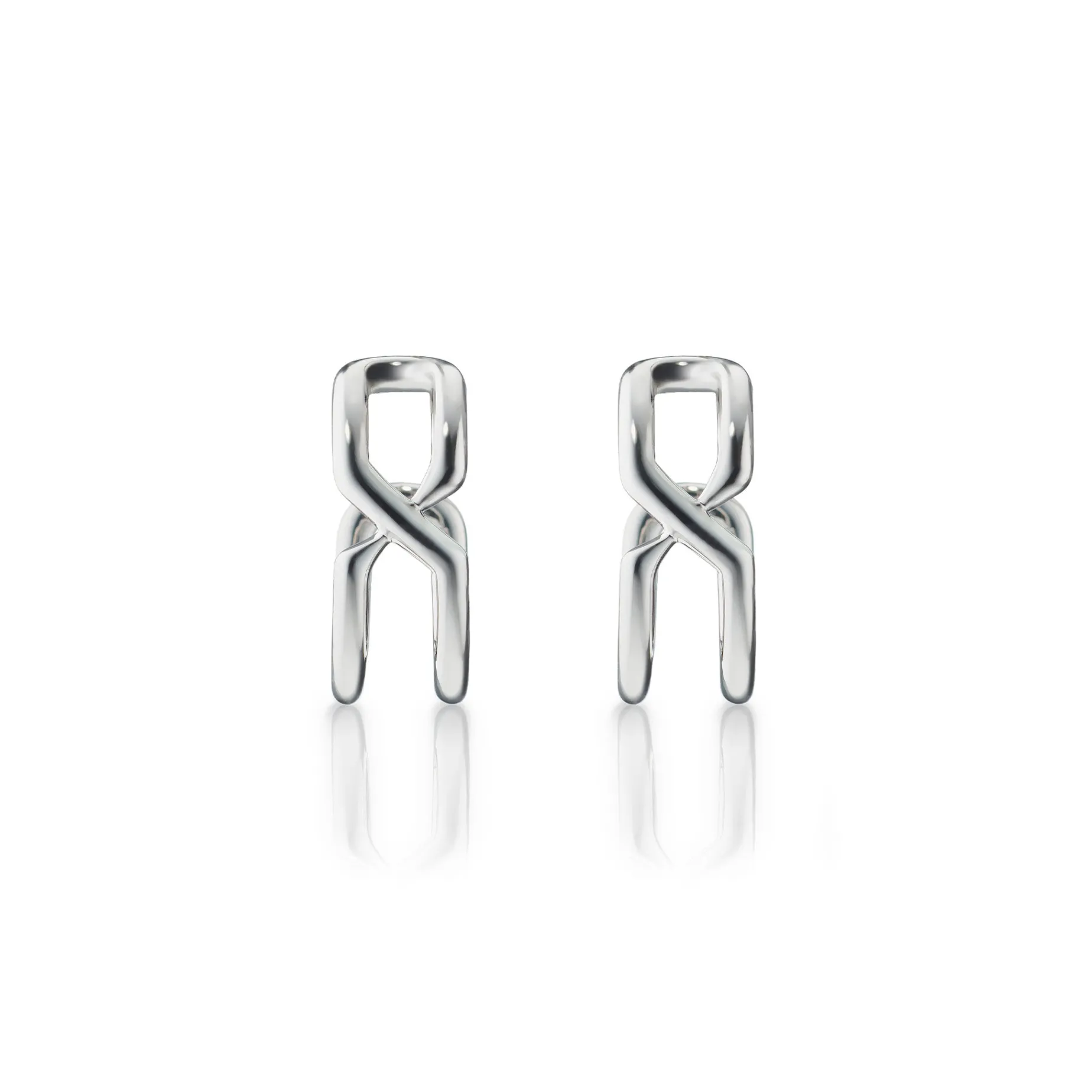The Symbol Large Infinity Hoop Earrings