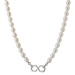 The Symbol Pearl Infinity Necklace