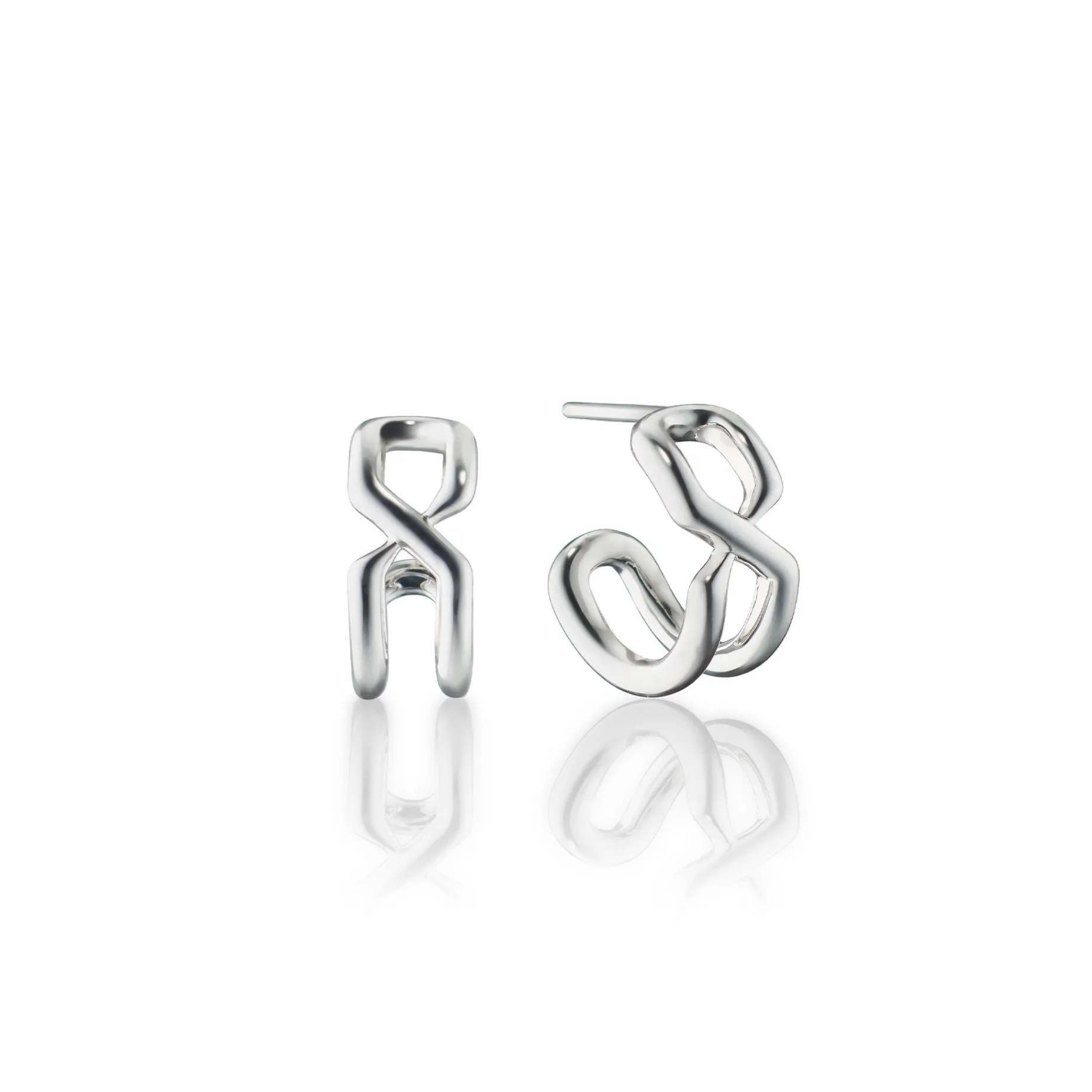 The Symbol Small Infinity Hoop Earrings
