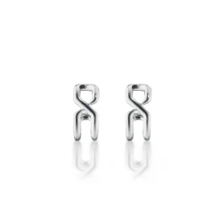 The Symbol Small Infinity Hoop Earrings