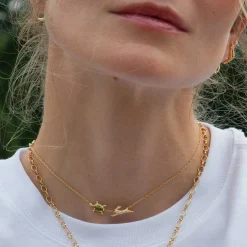 The Tortoise and the Hare Necklace