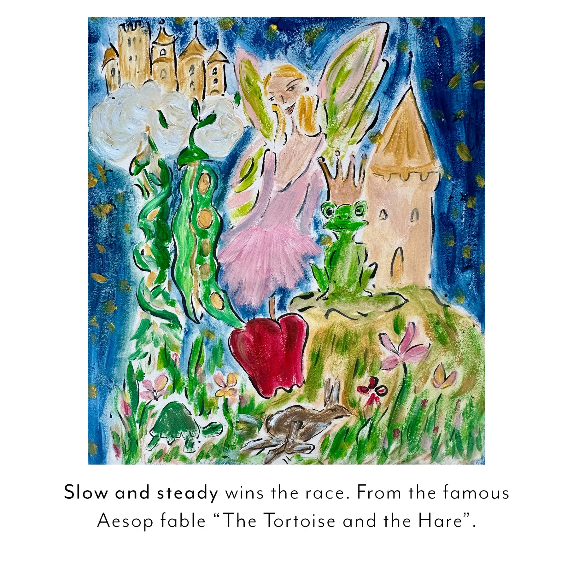 The Tortoise and the Hare Necklace