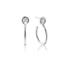 The Twist Large Infinity Hoop Earrings