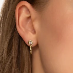 The Twist Large Infinity Hoop Earrings
