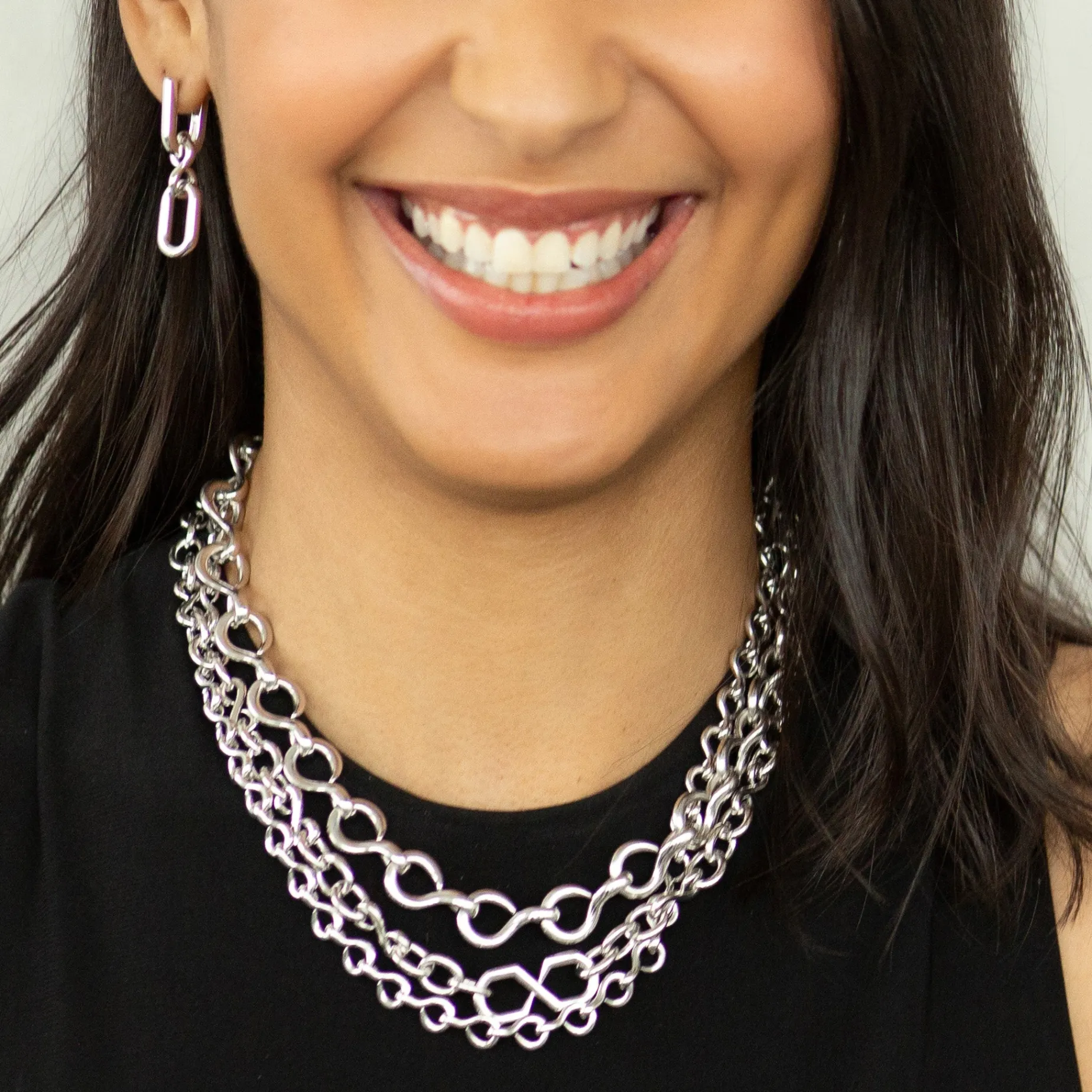 The Twist Petite Infinity Necklace