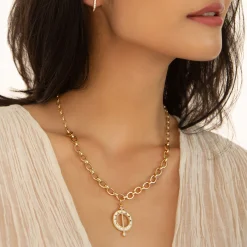 Time is Precious Audrey 18K Gold Necklace