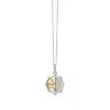 Two-Tone Mini "Never Fear" Snake Medallion