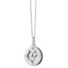 Wild Wolf Sterling Silver Intaglio Charm